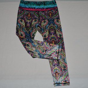 Nanette Lepore Ladies Size S/P Multi-Colored Paisley Polyester Spandex Leggings